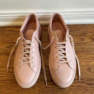 Common Project Low Achilles Low Blush Pink Sneakers